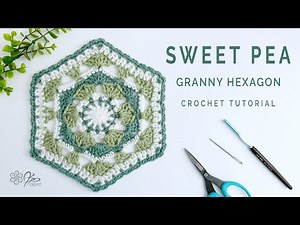Crochet Delight: The Sweet Pea Hexagon Tutorial