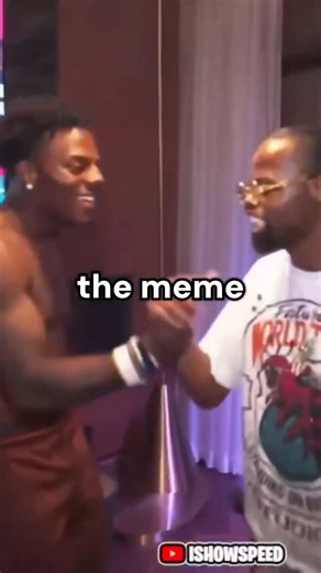 iShowSpeed Meets the ‘DEEZ NUTS’ Meme Creator 😱 🔥#ishowspeed #cyborg #shorts