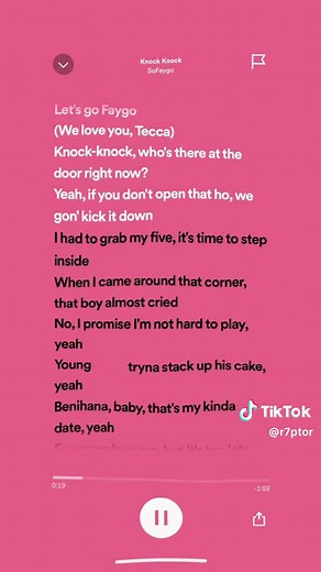 we love you tecca! #knockknock #sofaygo | knock knock sofaygo