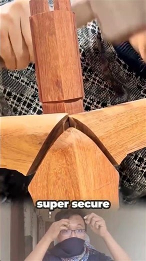 the process of gluing wooden components