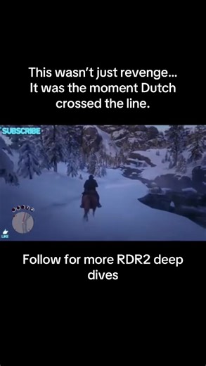 This wasn’t just revenge… It was the moment Dutch crossed the line. 👀 Follow for more RDR2 deep dives #RDR2Explained #DutchVanDerLinde #GamingAnalysis