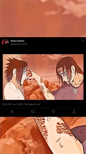 itachi's death #anime #naruto #itachi
