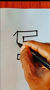 how to draw number 5 in 3d||#shorts #shortvideo #short #shortsfeed #drawing #3dart #3ddrawing