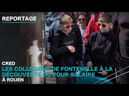 1.5K views | [COLLÈGE]  C’est cuit ! ☀️ Des collégiens de Fontenelle découvre le fonctionnement d’un four solaire avec les Vagabond•es de l'Energie. Le Département, à travers son catalogue CRED, propose aux établissements scolaires, une large sélection d’ateliers afin de contribuer à la réussite éducative des collégiens. Tous nos reportages sur la chaîne youtube du Département  https://www.youtube.com/@seinemaritime76 | Seine-Maritime, le Département | Facebook