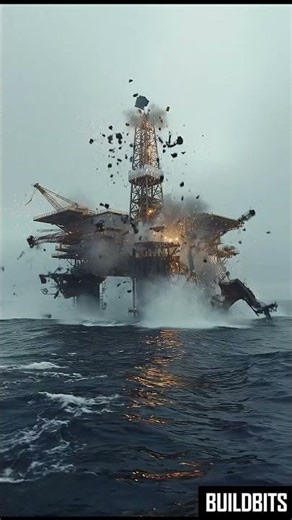 This Oil Rig Collapsed in Seconds 😳| Construction failure