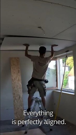 Installing a Drywall Ceiling Alone | Step-by-Step DIY