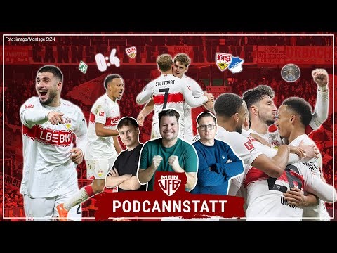 Do they know it's Spitzenspiel at all? 🔔🚀 #PodCannstatt 382 zum VfB Stuttgart vor Hoffenheim ⚪🔴