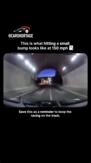 This is what hitting a small bump looks like at 150 mph #carlovers #fastcars #carshorts #cartok #bmw
