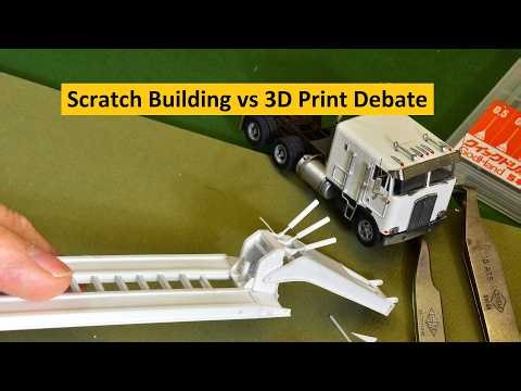 Is 3D Printing The Same Experience As Traditional Scratch - Building ? | # 369 | Boomer Diorama