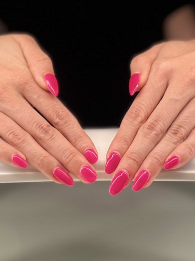 Glamorous Neon Pink Nail Art Tutorial
