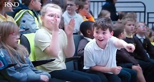 6.8K views · 104 reactions | Last week, we partnered with Charanga to bring music to primary school children in Aberdeen, Dumfries, Dundee and Stewarton. This wee video, filmed in Dumfries, gives a taste of the day... lots of smiles all around! | Royal Scottish National Orchestra | Facebook