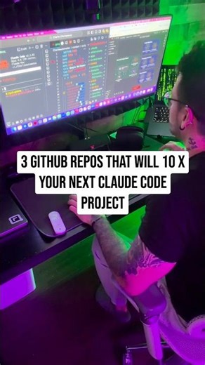 3 New GitHub Repos To 10x Your Claude Code Projects