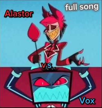 Hazbin hotel/ Vox vs Alastor/ full song/ stayed gone #hazbinhotel #Alastor #vox