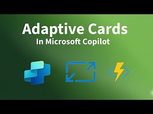 Copilot Studio - Create Your First Adaptive Card with Microsoft Teams & SharePoint