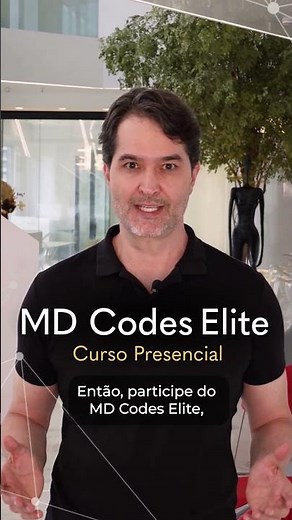 Curso Presencial com Dr. de Maio! - MD Codes Elite (9 de Maio de 2025)