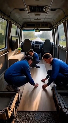 Convert Mini Bus into Luxury Home