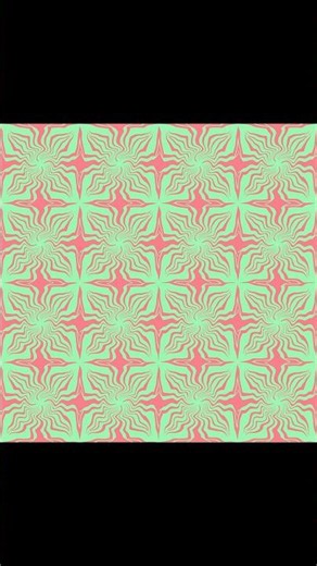 Retro Pastel Pattern in Procreate 🌸✨ | Mesmerizing Abstract Digital Art #Shorts