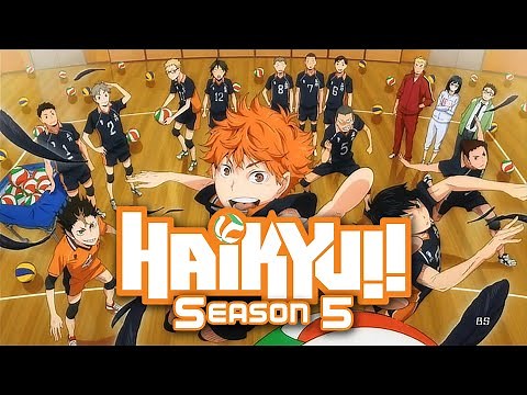 Haikyuu season 5 release date! (Karasuno High vs Nekoma High!)