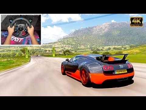 1470HP Bugatti Veyron Super Sport vs Supercars! 😱 | Forza Horizon 5 Logitech G29 Gameplay