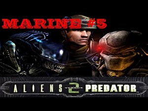 WE FINALLY FIGHTING A PREDATOR ON AVP2 ! LETS PLAY ALIENS VS PREDATOR 2 MARINE M5 PRICE OF ADMISSION