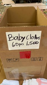 CODE BABY CLOTHES 60pcs 1,500 | Aleng RJS07