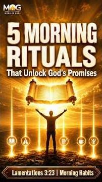 Unlock God's Promises | 5 Most Powerful Morning Rituals