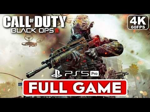 CALL OF DUTY BLACK OPS 2 PS5 Gameplay Walkthrough Campaign FULL GAME [4K 60FPS] - No Commentary