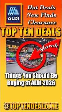 These ALDI March Arrivals Are Actually Worth It #aldihaul #groceryshopping #dealsalert