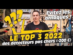 🏆TOP 3 des meilleurs détecteurs de métaux pas chers à moins de 200 euros en 2022