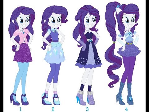 2024 Speedpaint 30: EQG Rarity's New Outfits and Transformation
