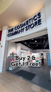 1.9K views · 72 reactions | Purchase any two products in The Cosmetics Company Store and receive one free now until August 27! 殺 *Exclusions apply. See store for more details. | Dolphin Mall | Facebook