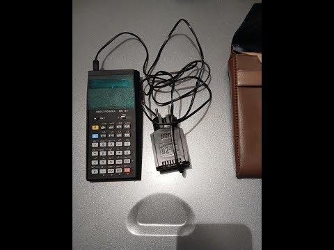 Електроніка МК 61, повний огляд деталей + тест на працездатність