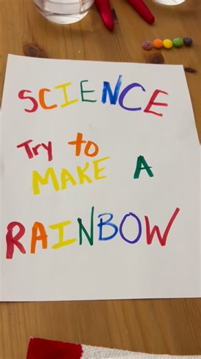 Elf on the Shelf science… making rainbows with the elves! #elf #elfontheshelfideas #elflife #rainbow #science #diy #elfontheshelf | Paper Perfect | Facebook