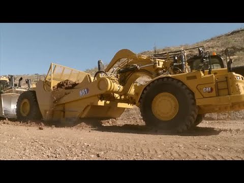 651 Wheel Tractor-Scraper is back