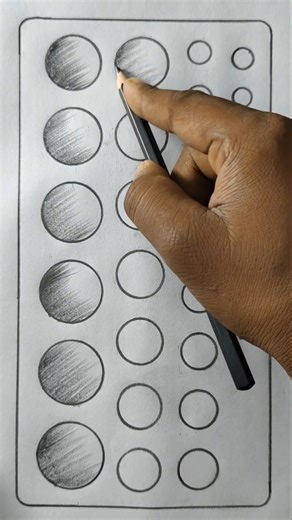 Circle Shading Practice | Pencil Shading Control for Beginners