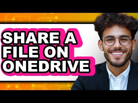 How to Share a File on Onedrive (updated)