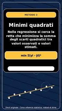 Metodi di stima inferenza statistica🎓 Didattica a distanza per tutti