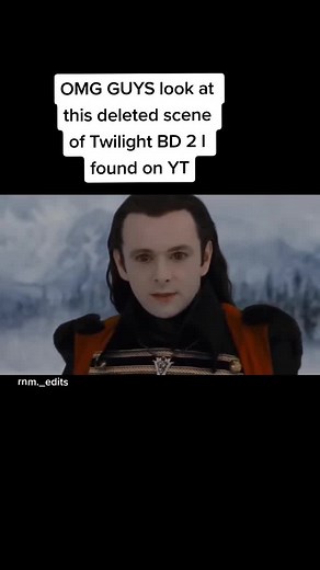 Twilight Breaking Dawn 2 Deleted Scene Featuring Aro Volturi