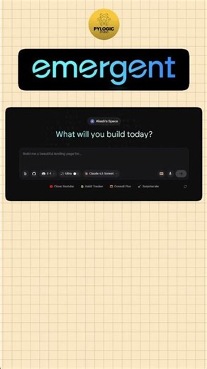 How to convert Python code to JavaScript code made easy with Emergent AI 🚀#emergente