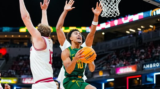 MBB Falls Short to Indiana in Exhibition Matchup at Indy, 76-74 - Baylor