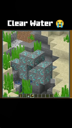 minecraft clear water moment