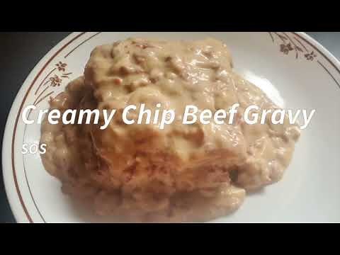 How to make SOS ? Chipped Beef Gravy Over Toast. 2023