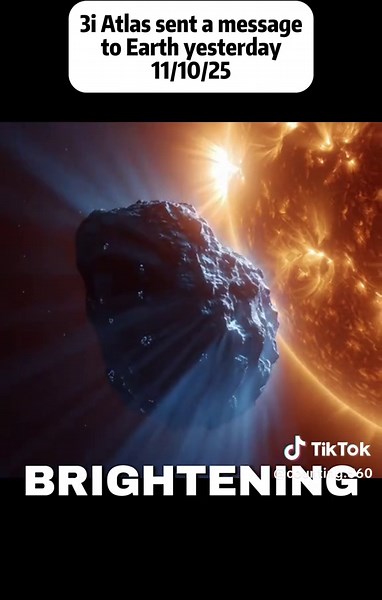 3I ATLAS Appeared In Space Today❗❗😱 It Looks Dangerous! #3iatlas #3i #update #fyp