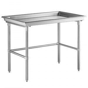 Regency 30" x 48" 16-Gauge Type 304 Stainless Steel Sorting Table