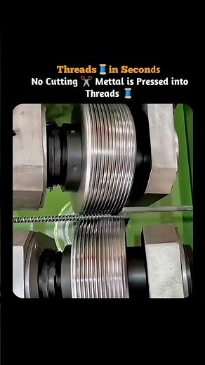 How Threads are made Without Cutting 🔩✂️