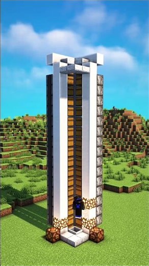 Minecraft Elevator 🛗 #minecraft #shorts