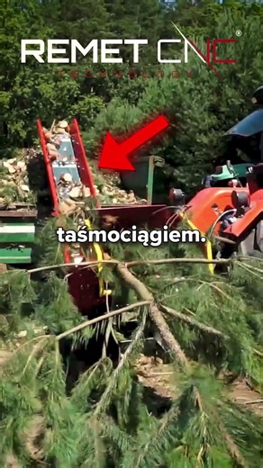 The chipper that does the work for you 💪🌲R-120 REMET CNC