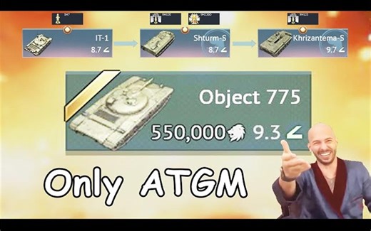 【1080P】只用导弹车，研发775工程💀