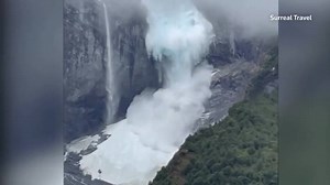 Hitze bringt Gletscher in Chile zum Kalben