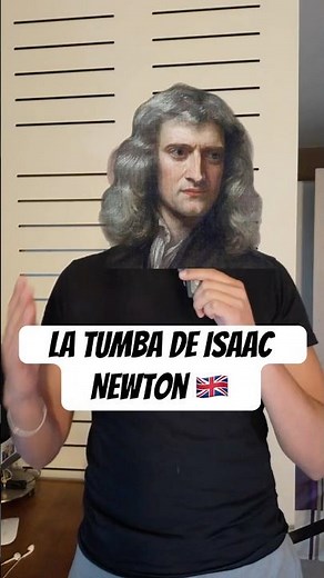 ISAAC NEWTON'S TOMB. 🤯🪐 #travel #newton #curious